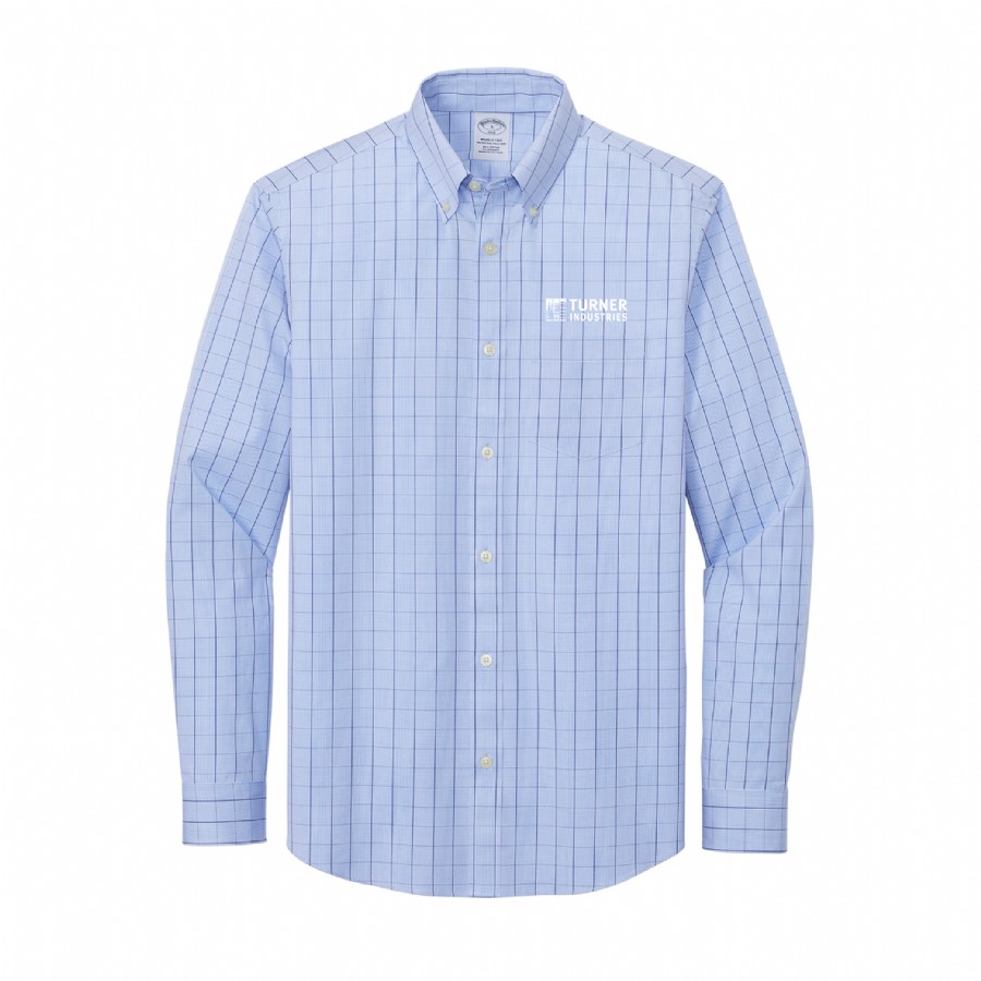 Brooks Brothers Wrinkle-Free Stretch Patterned Shirt