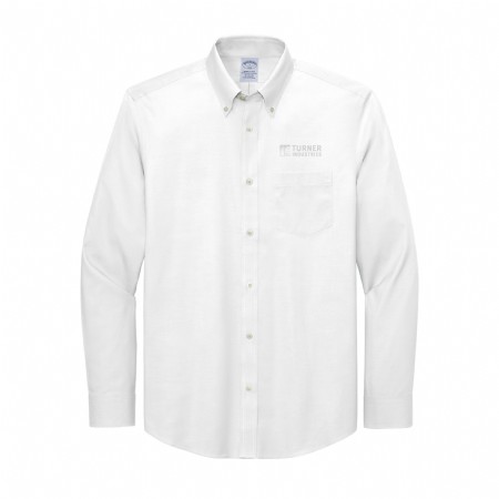 Brooks Brothers Wrinkle-Free Stretch Pinpoint Shirt #3