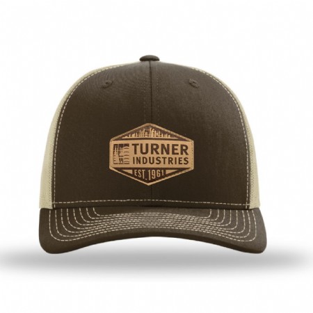 Turner Leather Patch Cap- 1961 Badge Design #2