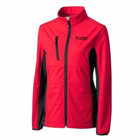 Cutter and Buck Ladies Narvik Colorblock Softshell #3