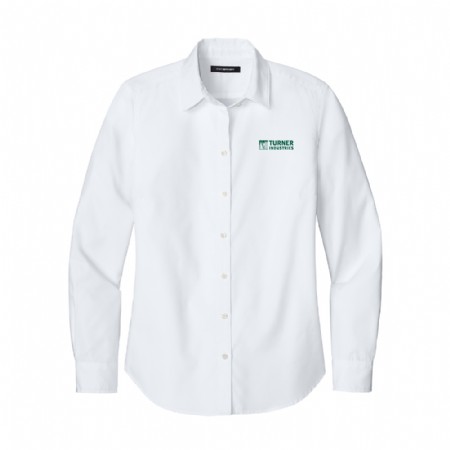 Port Authority Womens Long Sleeve Nailhead Easy Care Shirt #2