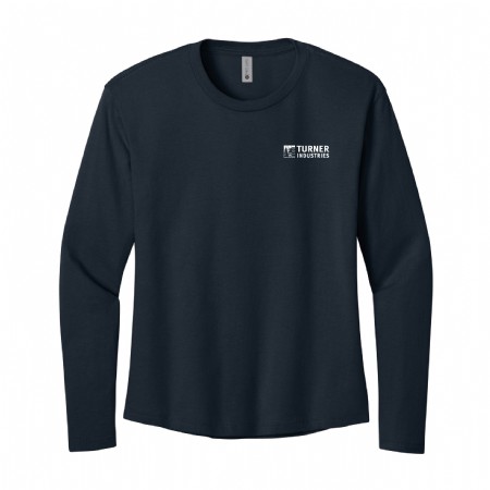 Next Level Apparel Women�s Cotton Relaxed Long Sleeve Tee #2