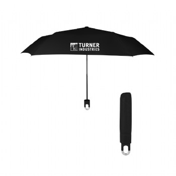38" Arc Clipper Compact Telescopic Umbrella